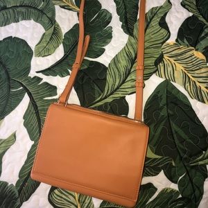 Light Cognac Crossbody Purse